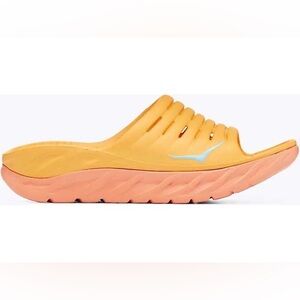 HOKA‎ Men's ORA Recovery Orange Slide Sandals Size 14 NEW